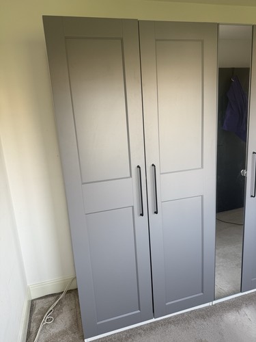 Pax wardrobe frame white - wardrobe,