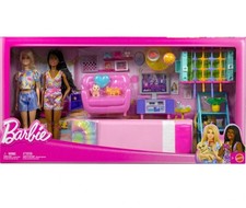 Barbie Games Room Playset with 2 Dolls