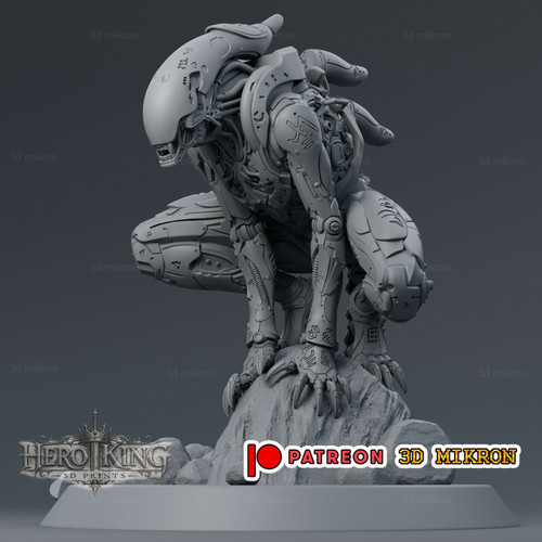 Xenoborg xenomorph cyborg - xenomorph,