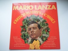 MARIO LANZA CHRISTMAS HYMNS & CAROLS ALBUM VNM CONDITION