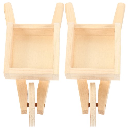 Pcs doll house wooden cart - house,