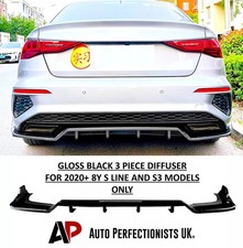 Audi S3 A3 S Line Diffuser 8Y