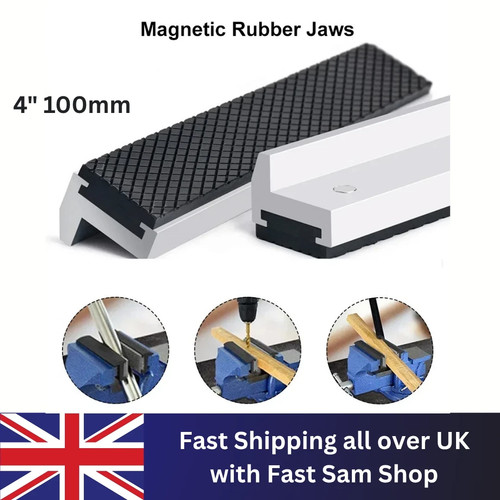 Magnetic vice jaws pair - jaws,
