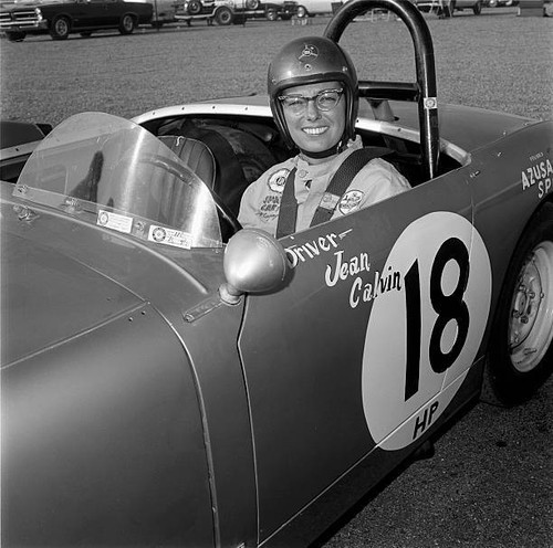 Jean calvin drives her - jean,