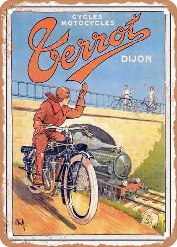 Metal sign 1928 - sign,