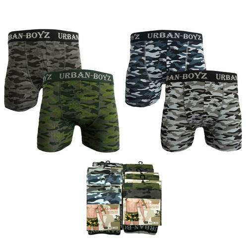 Mens sports cotton - 2/4/6, boxer