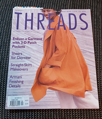 Threads sewing magazine - threads,