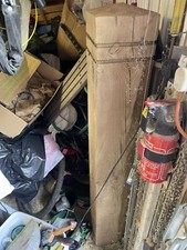 Large Wooden Gate Post/bollard 