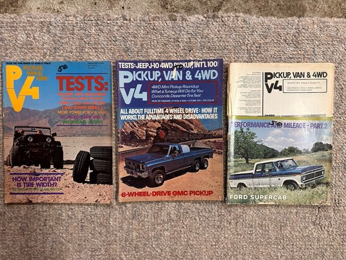 Pv4 pickup van 4wd magazine - &,