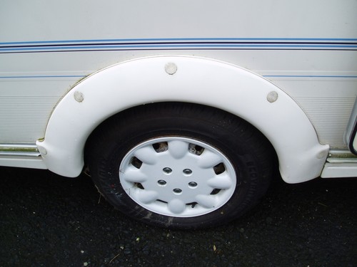 Caravan wheel arch cover spat - ,