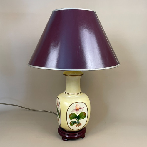 Vintage ceramic lamp bedside - ceramic,