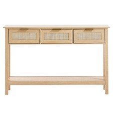 Natural Rattan Console Table 3