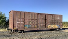 HO Roundhouse (not Athearn) Union Pacific (ex-SP) Box Car, Weathered.