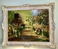 French Post Impressionist Oil