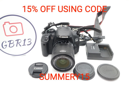 Canon 700d dslr camera 18mp - 700d,