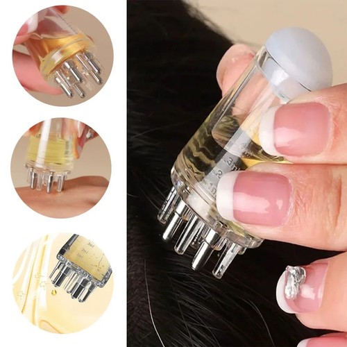 Hair oil applicator comb scalp - applicator,