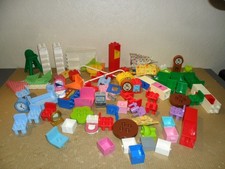 DUPLO LEGO FURNITURE JOB LOT (For Dolls House,Bundle,Chairs,Tables,Beds)