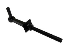 13" Black Gate Hook to Bolt