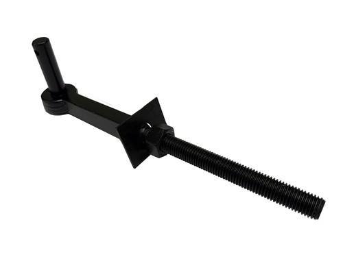 Black gate hook - black, bolt