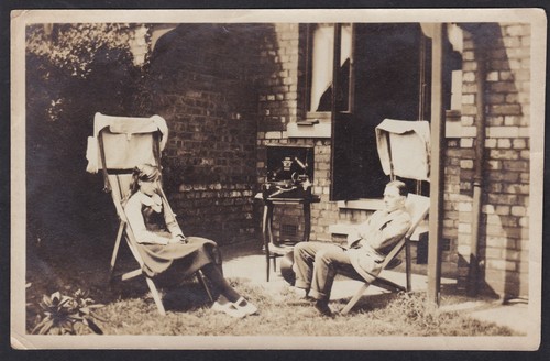 Vintage photograph couple - photograph, in