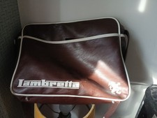 Lambreta Mod Scotter Brown Sports Bag Northern  Soul