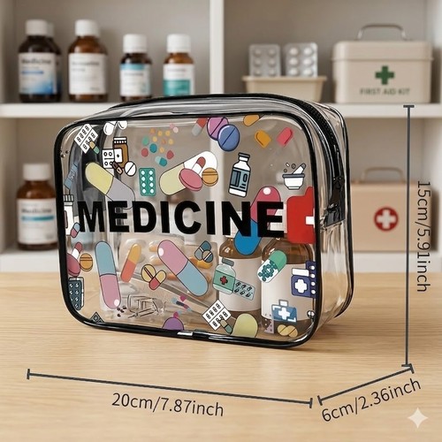 Medicine pill organiser - medicine, bag