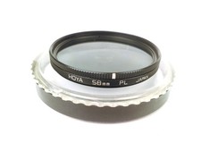 HOYA Japan PL Polarizer 58mm Glass Filter with Hoya Case