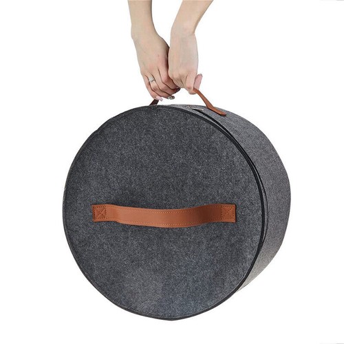 Round hat storage box - round,