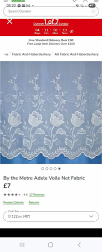 Dunelm adele the metre - adele,