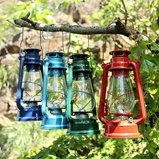Hurricane Kerosene Oil Lantern Emergency Light Hanging Lamp Outdoor Camping XMAS