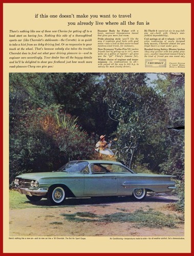 1960 chevrolet bel air new - bel,