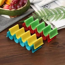 Mexican Pancake Stand Taco Holder Food Wave Shape Hard Rack Kitchen Cooking Tool