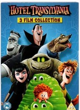 Hotel Transylvania 1 to 3 (triple disc DVD with card slipcase, 2018)