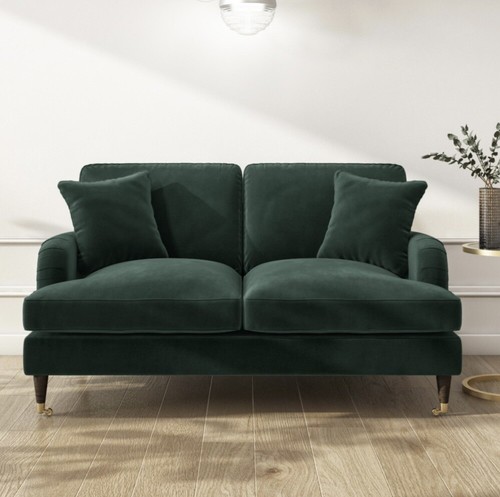 Velvet sofa seater - velvet, 2