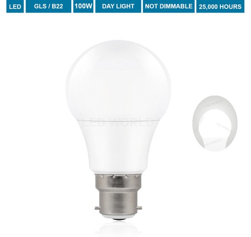 Gls bayonet 100w daylight - 100w, led