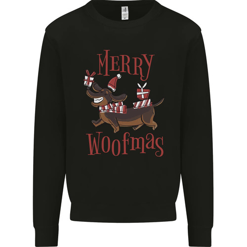 Merry woofmas funny xmas dog - xmas,
