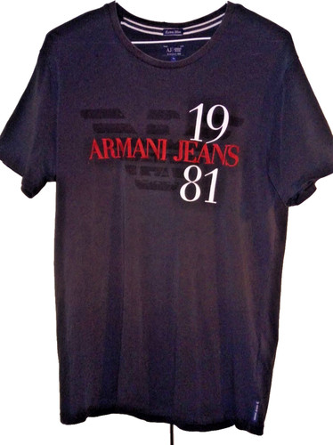 Armani jeans embroidered logo - armani,