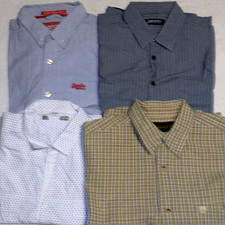 MENS X 4 DIESEL DKNY SUPERDRY TIMBERLAND SHIRTS BUNDLE SZ LARGE JOB LOT