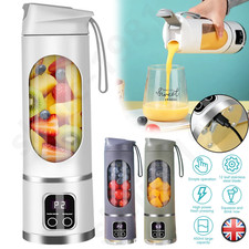 Portable 450ML USB Rechargeable Juicer Cup Electric Mixer Blender Smoothie Maker