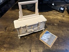 Dolls house barewood dressing - dolls,