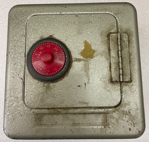 Vintage toy safe - safe, box