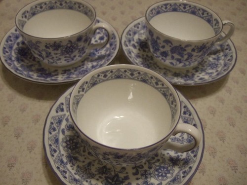 Minton shalimar cup saucer - shalimar,