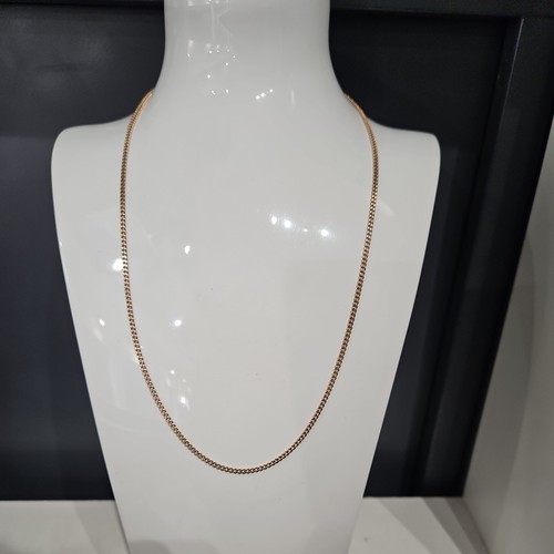 9ct yellow gold vintage flat - 9ct,