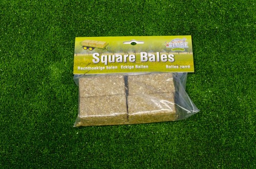 Square straw bales farm - square,