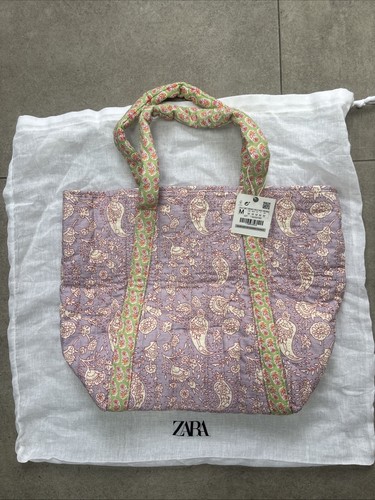 Zara quilted lilac - block, print