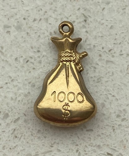 1000 money bag 9ct - $, gold