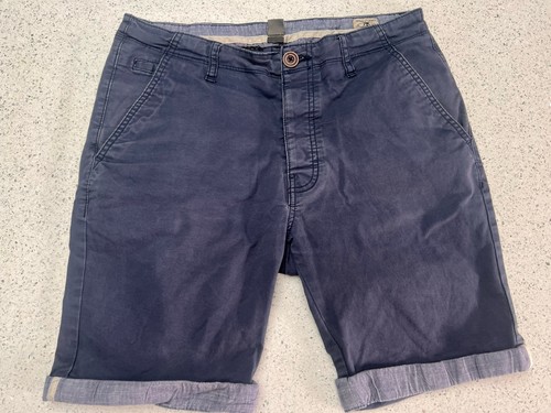 Men blue chino - blue, shorts