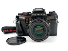 Pentax Program A Film Camera 35mm SLR + SMC 50mm f/1.7 Lens + Excellent + Extras