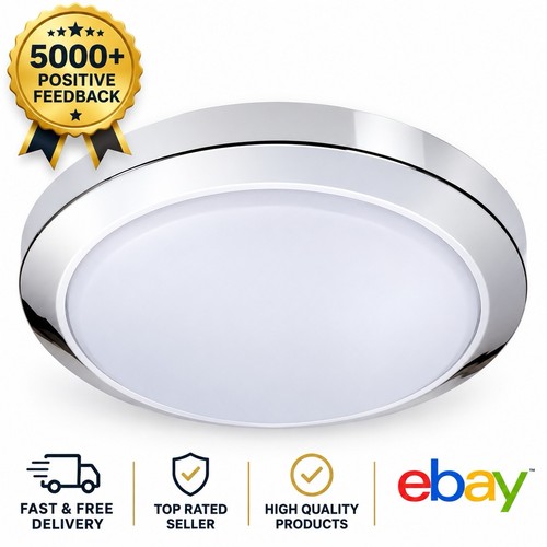 Round led ceiling - round, deta