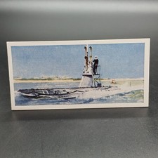 1960s Royal Navy Submarine Coastal Patrol Vessel Periscope Vintage Trade Card